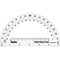 Helix Standard Protractor, 180-Degree, 6'', 25PK 13106 - alternate 2